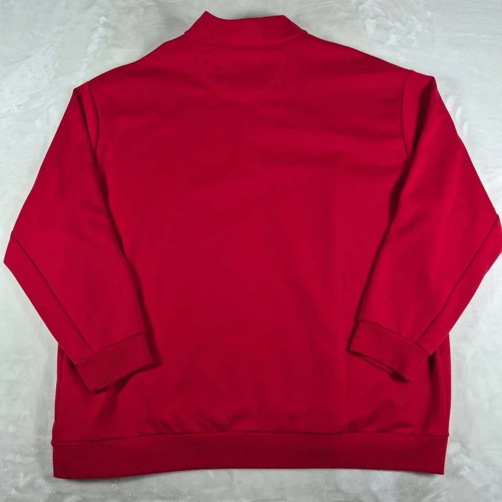 Polo Ralph Lauren Quarter Snap Jacket Men's 4XB Red Pullover Comfort Golf NWOT